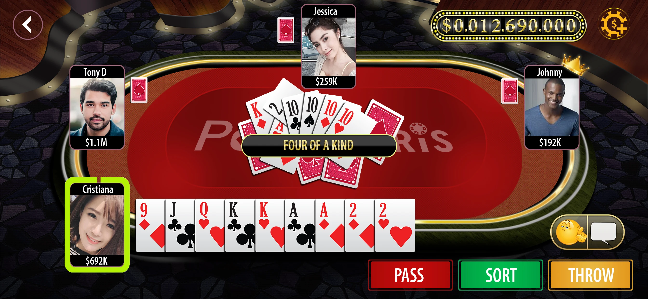 Poker Paris: Tien Len & Phom screenshot